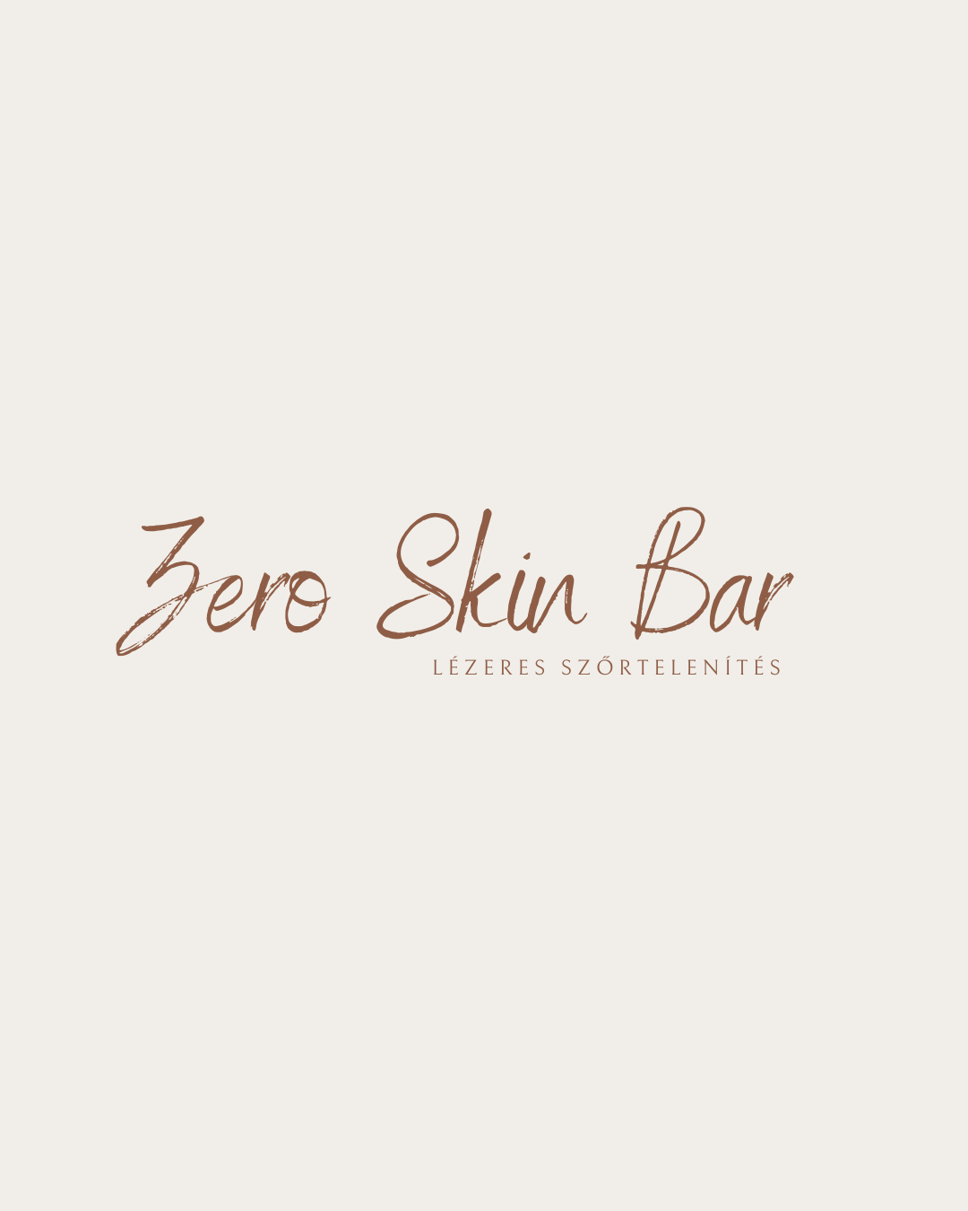 Zero Skin Bar logó